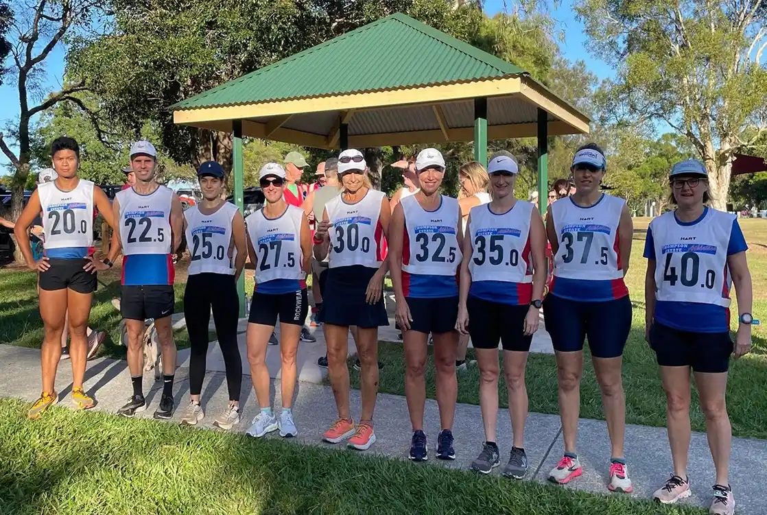 Pacers at Minnippi Parklands provided by Thompson Estate Athletics located in Carina, Brisbane