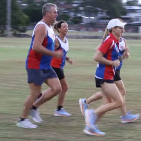 Some of the team at Thompson Estate and Eastern Suburbs Athletics (TEES), a well-established Brisbane athletics and running club located in Carina. Brisbane.